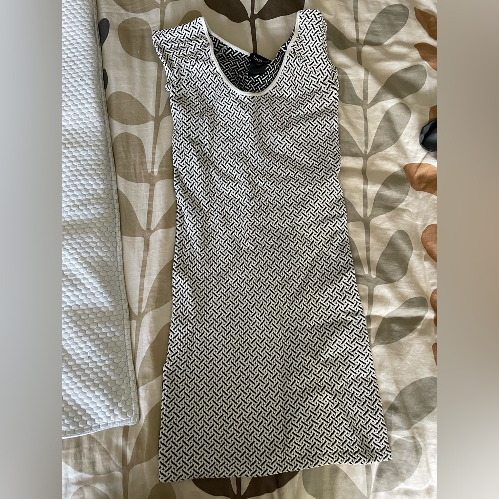 Bebe Black/White Dress